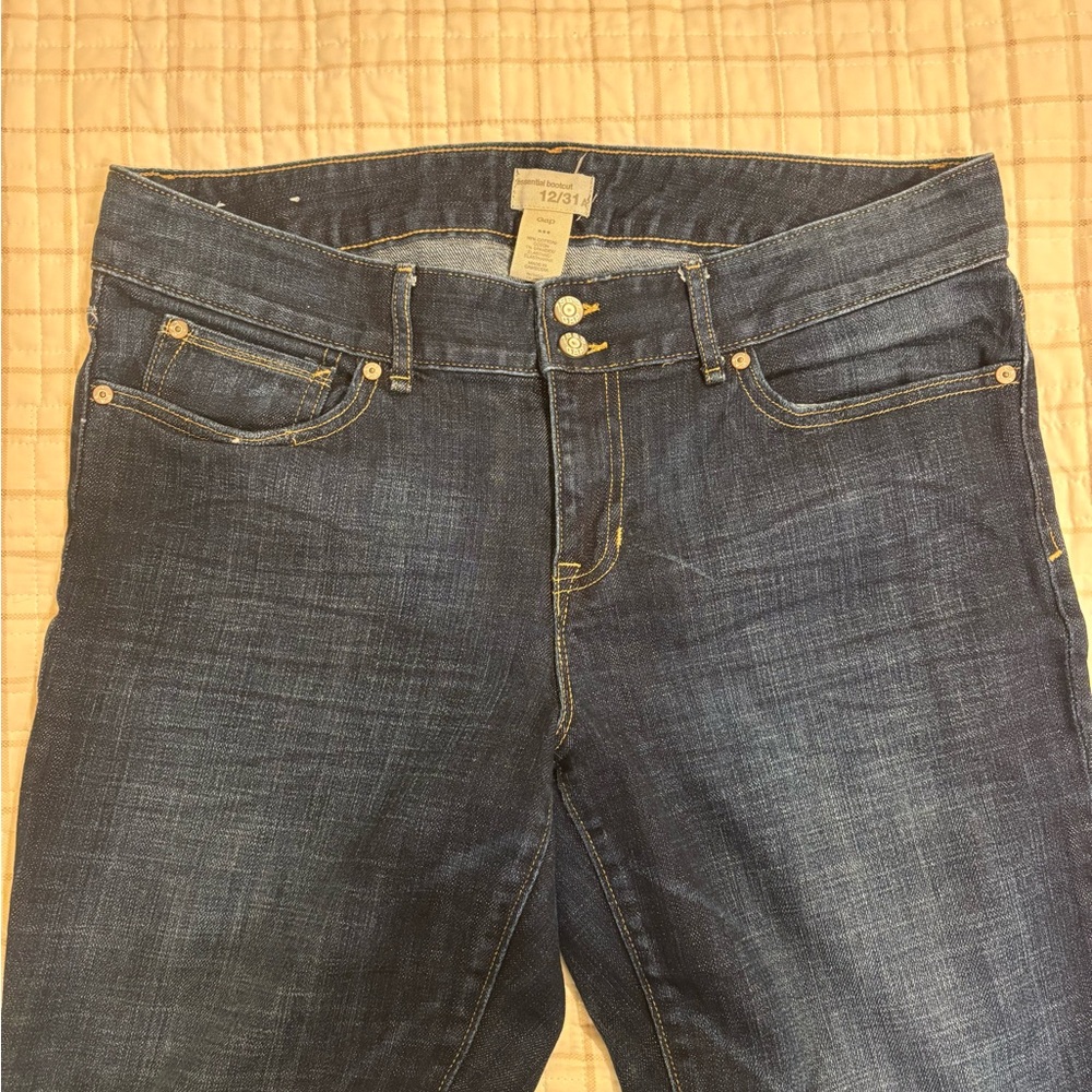 Classic Blue Denim Jeans bootcut